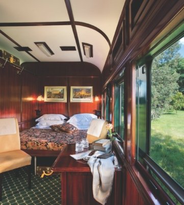 Rovos Train na África do Sul: a viagemde trem mais luxosa da África.