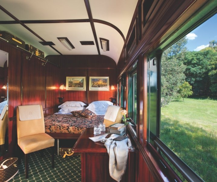 Rovos Train na África do Sul: a viagemde trem mais luxosa da África.